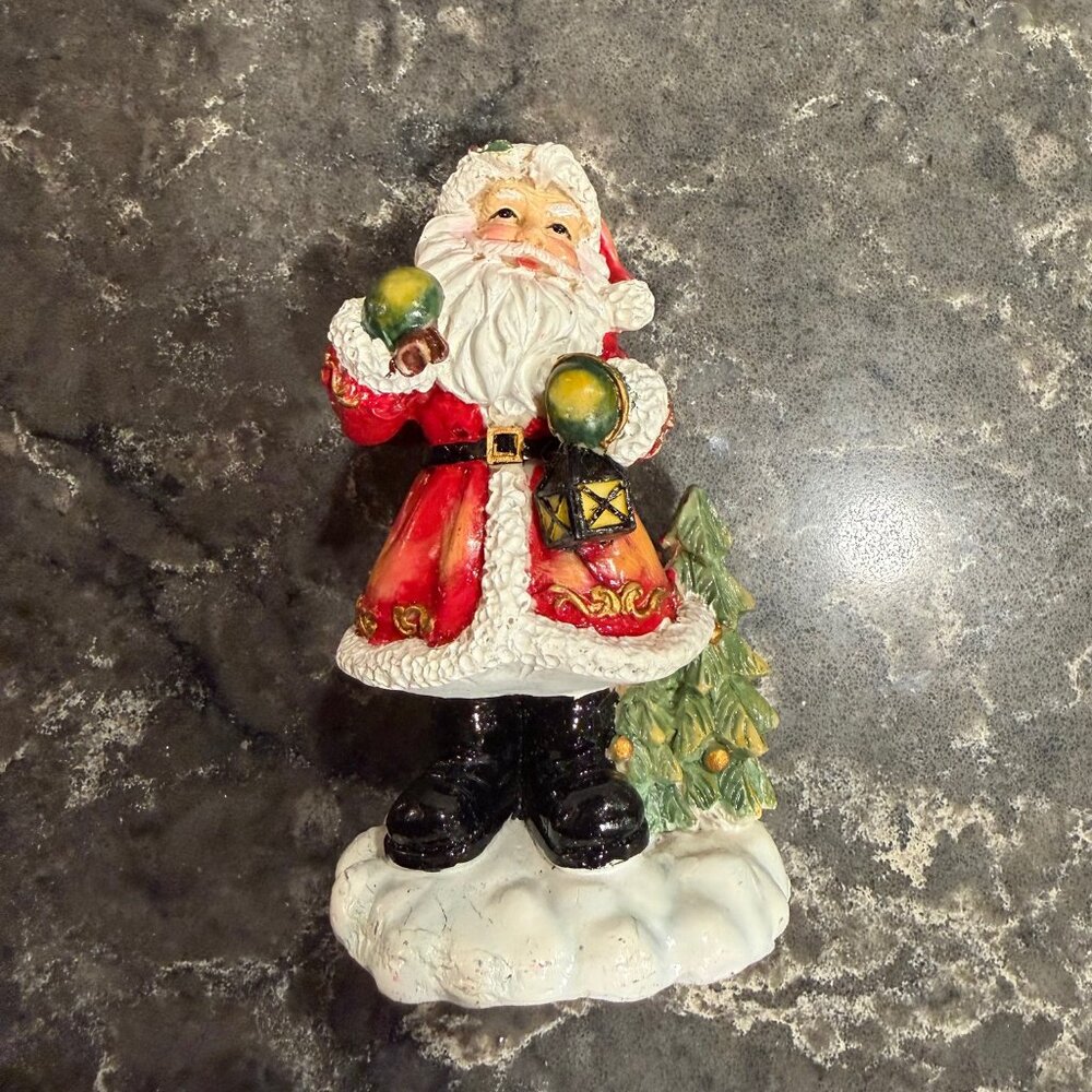 Christmas Santa Winter Figure Statue